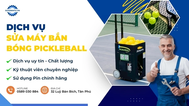 sửa máy bắn bóng Pickleball