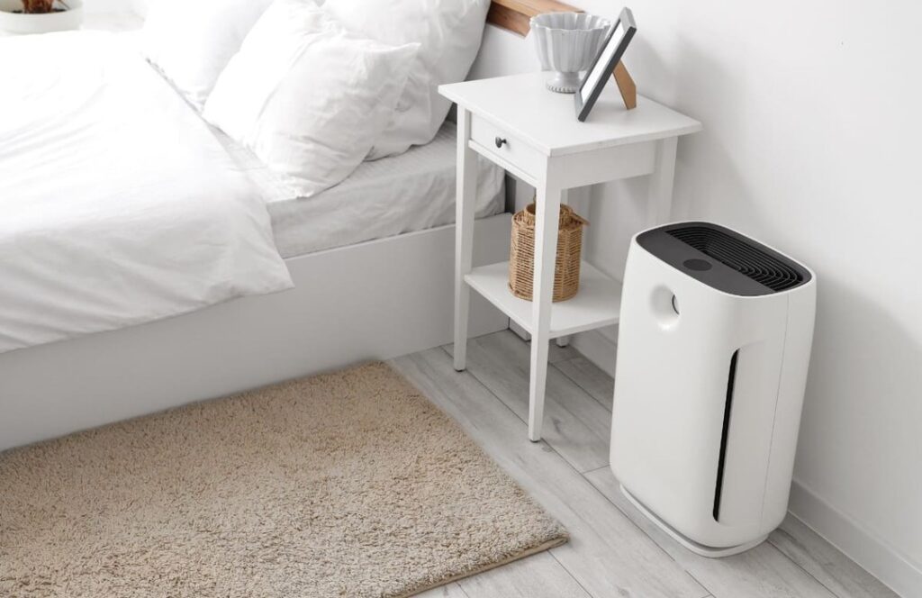 Các lưu ý khi sử dụng máy lọc không khí trong phòng ngủ