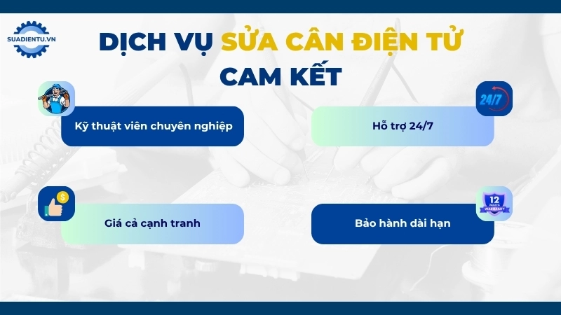 dịch vụ sửa cân điện tử uy tín