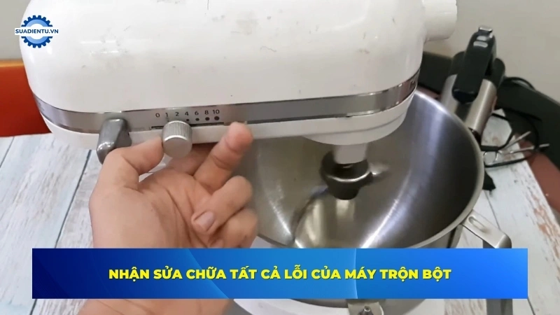 Các lỗi thường gặp ở máy trộn bột công nghiệp cần sửa chữa