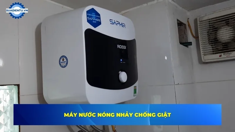 máy nước nóng nhảy chống giật