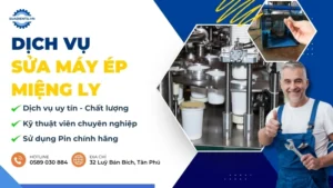 sửa máy ép miệng ly