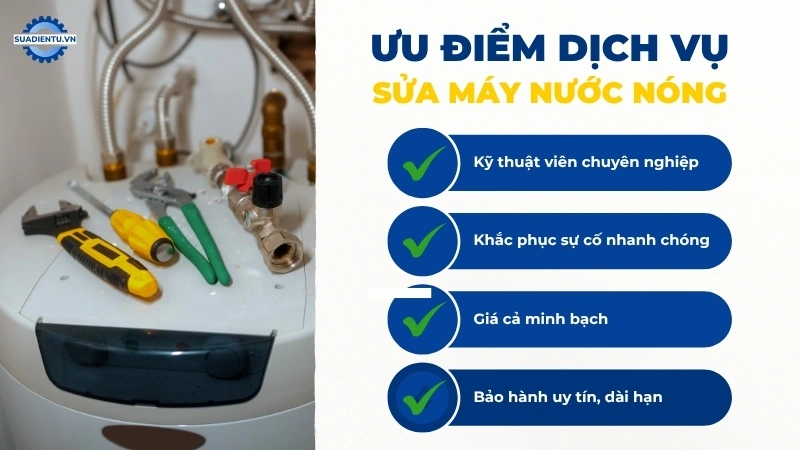 Tại sao nên chọn dịch vụ sửa máy nước nóng năng lượng mặt trời tại Suadientu.vn
