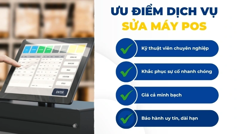 Tại sao nên chọn Suadientu.vn là nơi để sửa máy POS?
