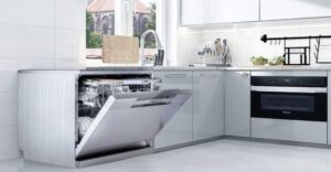 Vệ sinh bộ lọc máy rửa bát