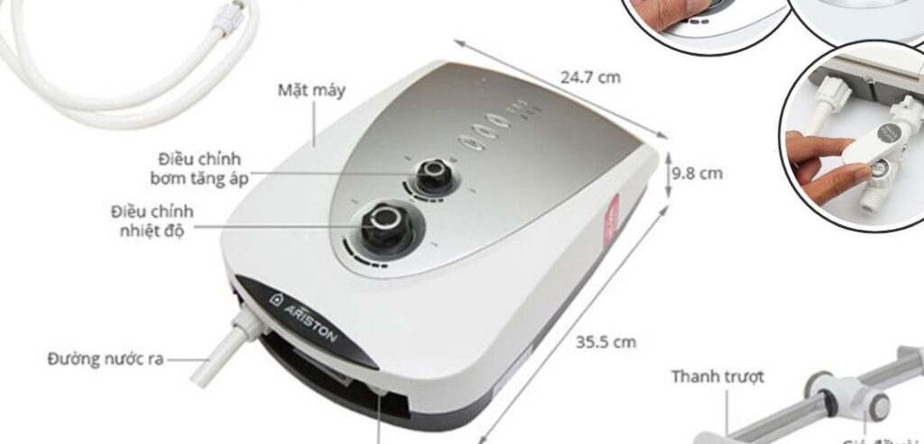 Máy nước nóng Ariston bị rò điện