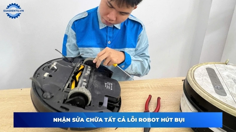 Dấu hiệu robot hút bụi Quận Bình Thạnh cần sửa chữa ngay