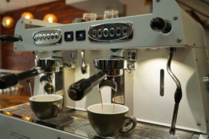 máy pha cà phê bị xì hơi
