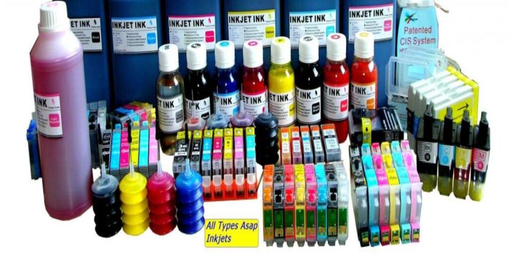 Các loại mực in phổ biến nhất hiện nay