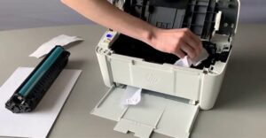 Máy in bị kẹt giấy