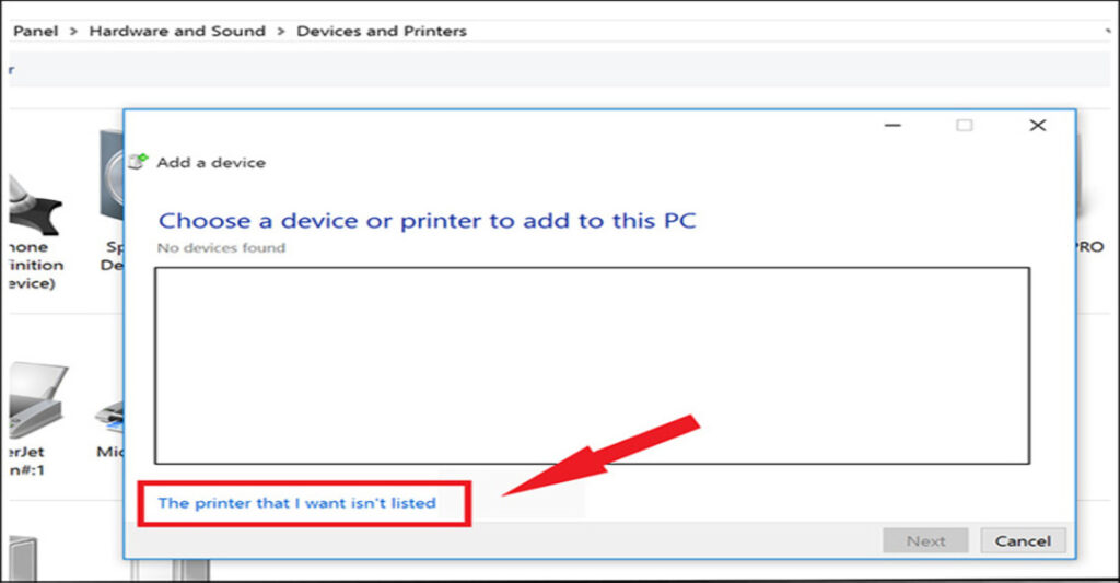 Nguyên nhân khiến máy in không kết nối được
