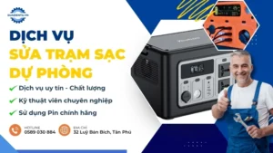 Sửa Trạm Sạc Dự Phòng - Dịch Vụ Uy Tín, Có Bảo Hành - Sửa Điện Tử