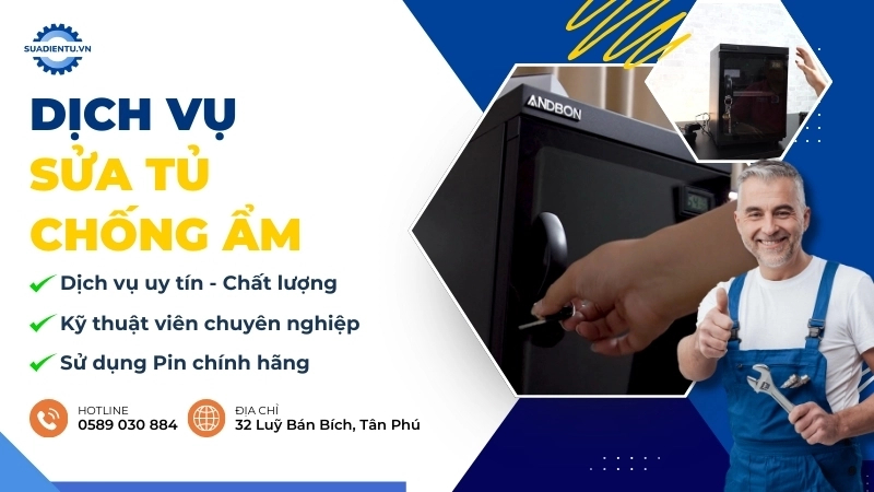 Dịch vụ sửa tủ chống ẩm uy tín tại TPHCM, giá rẻ, tận nơi