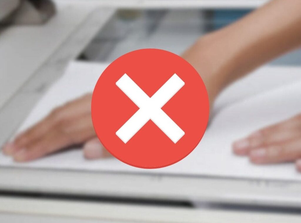 nguyên nhân máy in đa chức năng không scan được