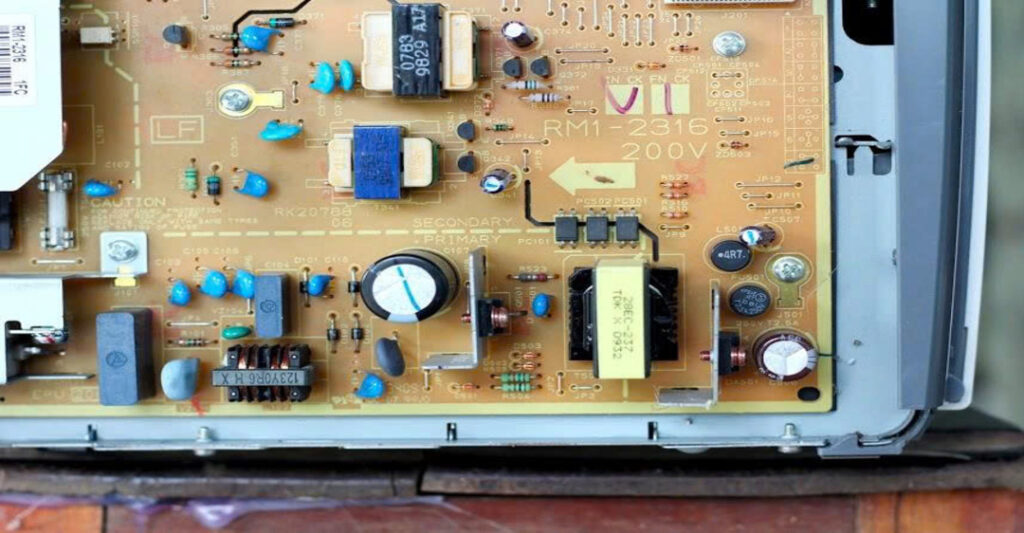 Dấu hiệu nhận biết board mạch máy in bị hỏng