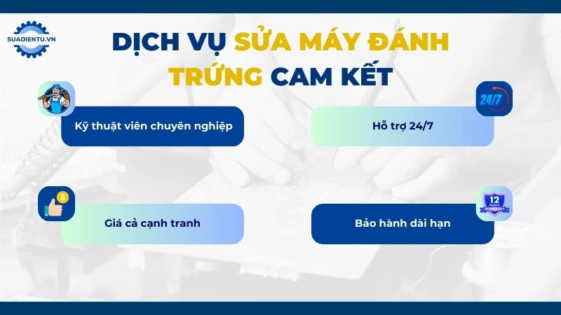 Ưu điểm dịch vụ sửa máy đánh trứng giá rẻ của Sửa Điện Tử