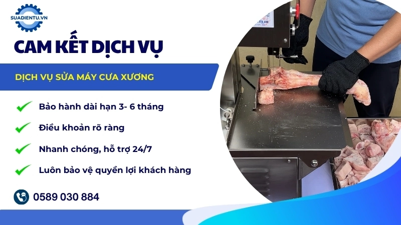 Chính sách bảo hành và hỗ trợ kỹ thuật máy cưa xương