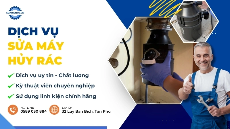 dịch vụ sửa máy hủy rác