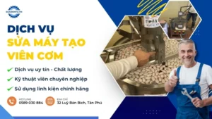 dịch vụ sửa máy tạo viên cơm