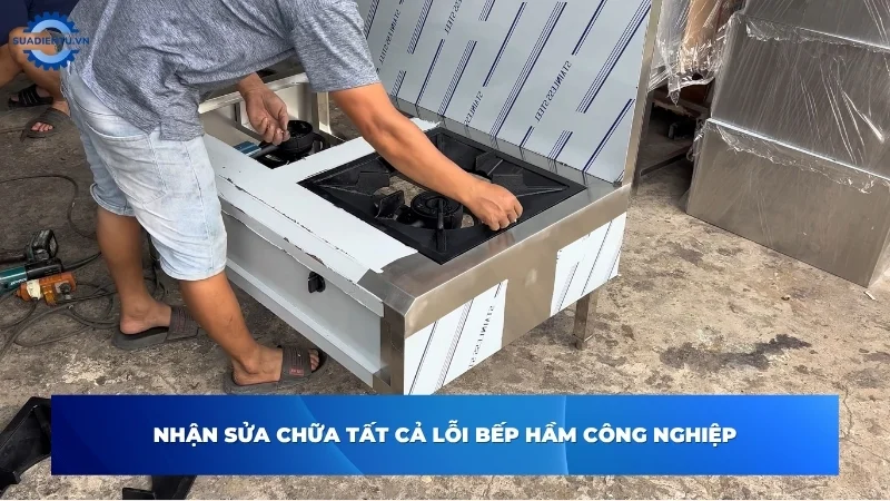 Lỗi thường gặp khi sử dụng bếp hầm công nghiệp