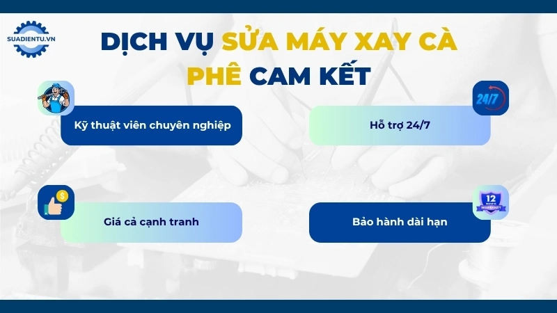Lý do khách hàng nên chọn dịch vụ sửa máy xay cà phê giá rẻ của Sửa Điện Tử