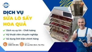 dịch vụ sửa lò sấy hoa quả