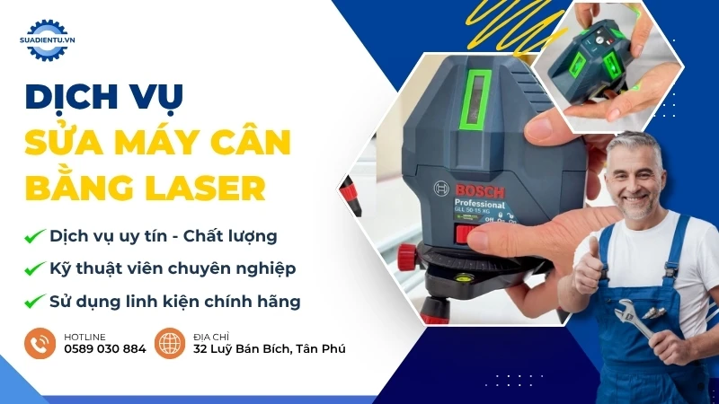 dịch vụ sửa máy cân bằng laser