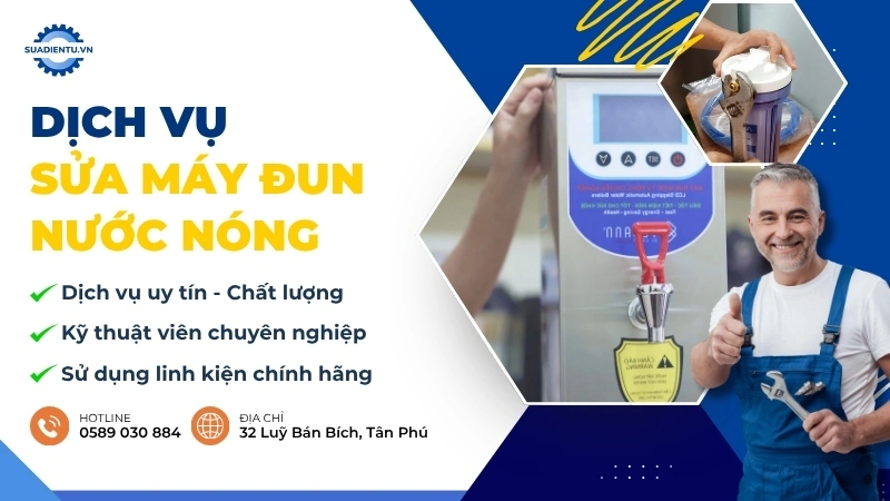 dịch vụ sửa máy đun nước nóng