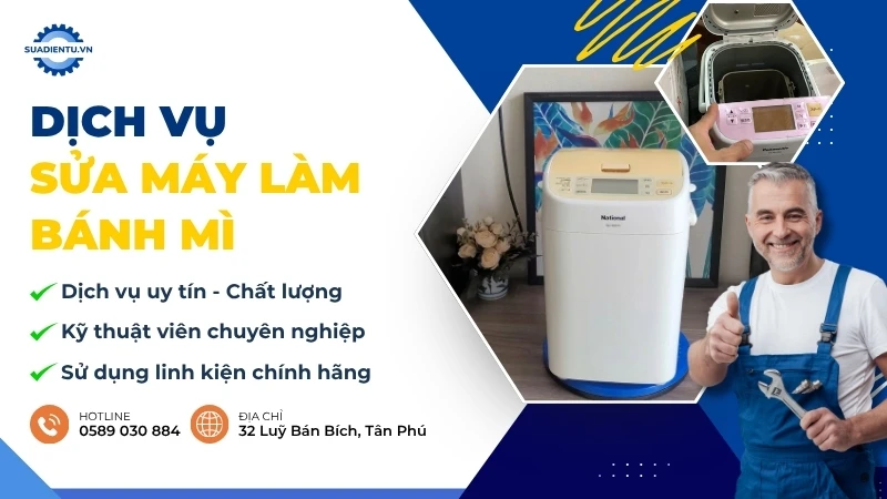 dịch vụ sửa máy làm bánh mì