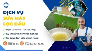 dịch vụ sửa máy lọc dầu