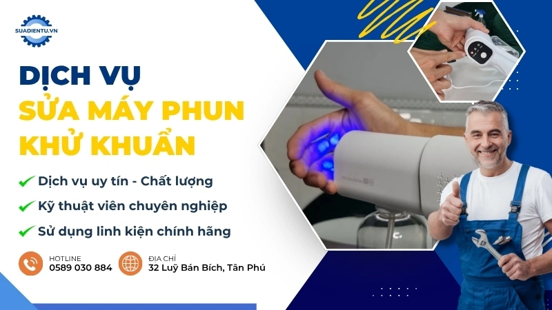 dịch vụ sửa máy phun khử khuẩn