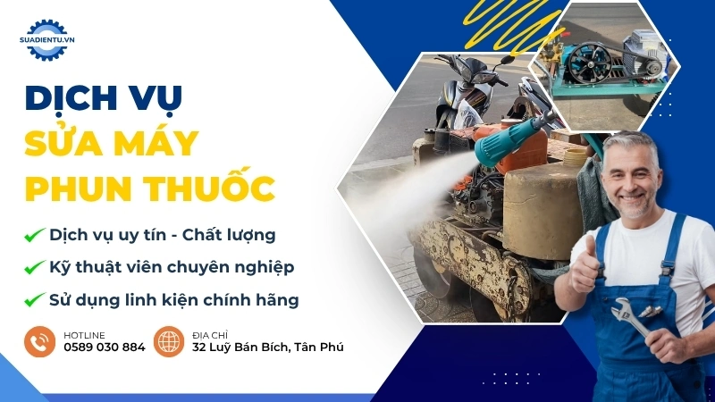 dịch vụ sửa máy phun thuốc