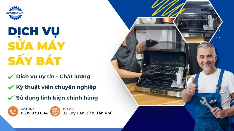dịch vụ sửa máy sấy bát