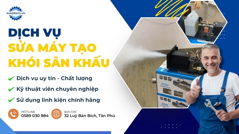 dịch vụ sửa máy tạo khói sân khấu