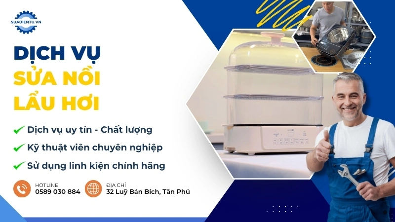 dịch vụ sửa nồi lẩu hơi