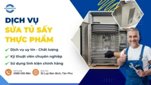 dịch vụ sửa tủ sấy thực phẩm