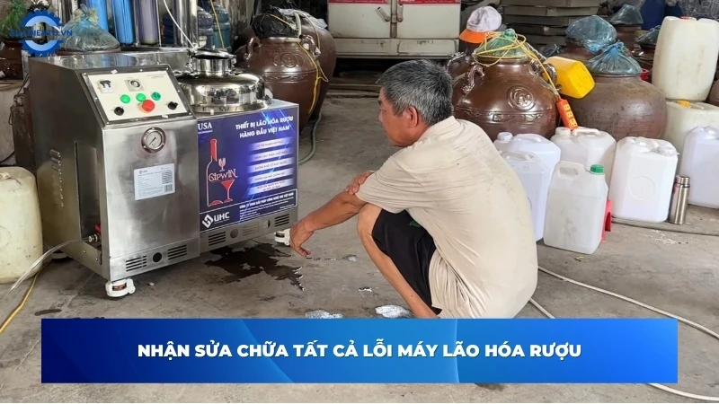 Các lỗi thường gặp trên máy lão hóa rượu cần sửa chữa ngay