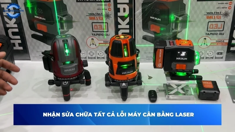 Các vấn đề thường gặp của máy cân bằng laser cần khắc phục ngay