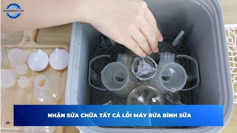 Những lỗi thường gặp trên máy rửa bình sữa cần được sửa ngay