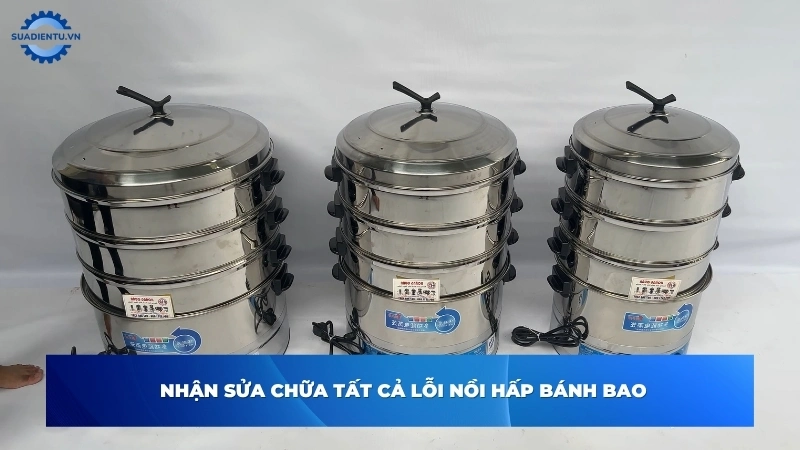 Các dấu hiệu nồi hấp bánh bao cần được sửa chữa ngay