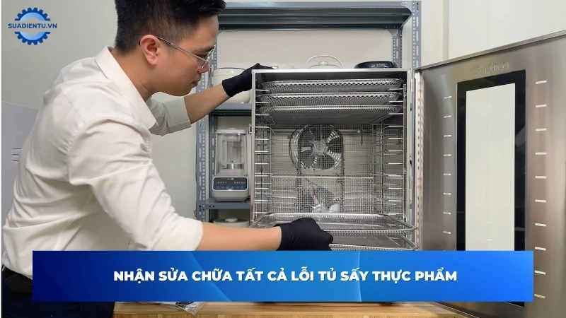 Các lỗi thường gặp trên tủ sấy thực phẩm cần sửa chữa ngay