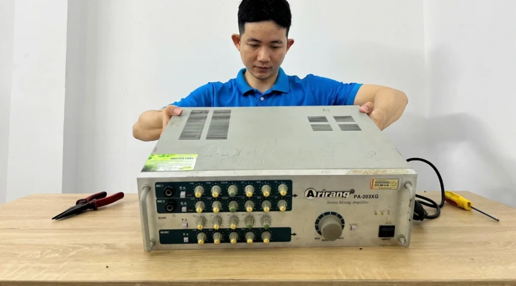 Dịch vụ sửa amply Nhật Tảo uy tín, chuyên nghiệp - Sửa Điện Tử