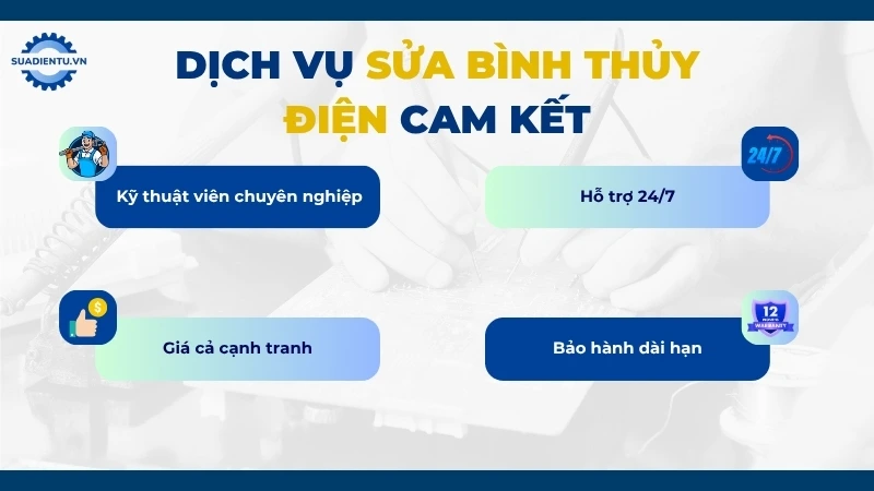 Lý do khách hàng nên chọn dịch vụ sửa bình thủy điện giá rẻ tại Sửa Điện Tử