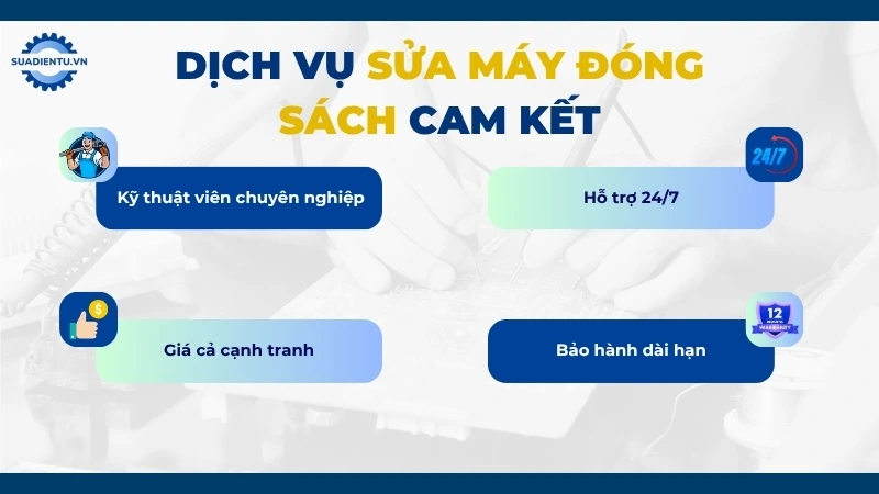 Lý do khách hàng tin chọn dịch vụ sửa máy đóng sách giá rẻ của Sửa Điện Tử