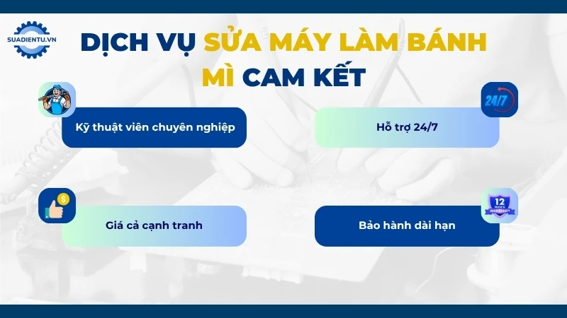 Lý do khách hàng nên chọn dịch vụ sửa máy làm bánh mì giá rẻ của Sửa Điện Tử