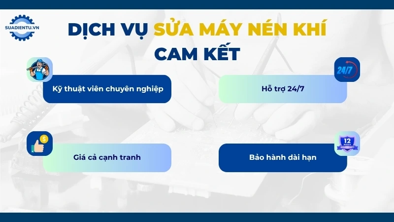 Lý do khách hàng nên chọn dịch vụ sửa máy nén khí giá rẻ của Sửa Điện Tử