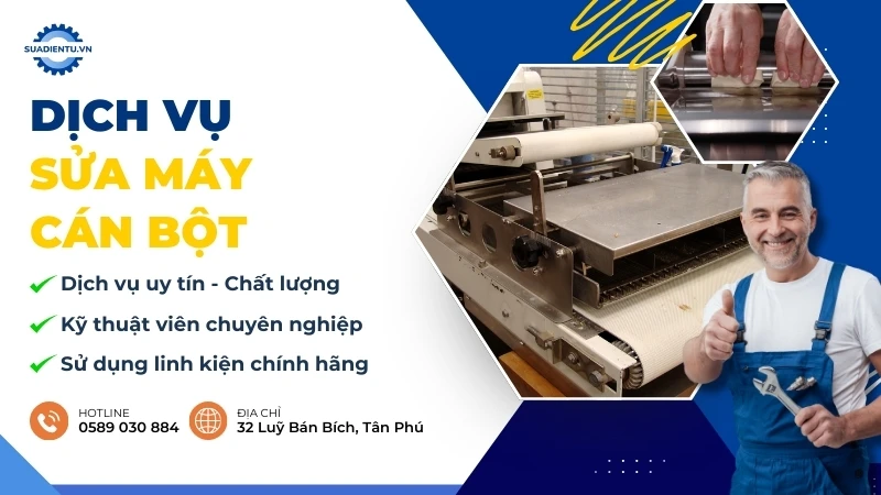dịch vụ sửa máy cán bột
