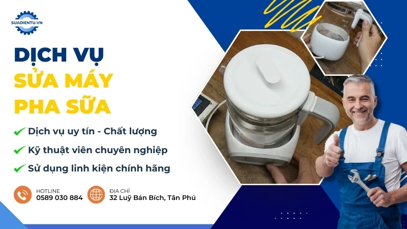 dịch vụ sửa máy pha sữa