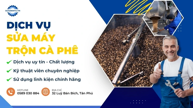 dịch vụ sửa máy trộn cà phê