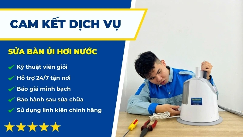 Lý do khách hàng nên chọn dịch vụ sửa bàn ủi hơi nước Quận 6 giá rẻ tại Sửa Điện Tử